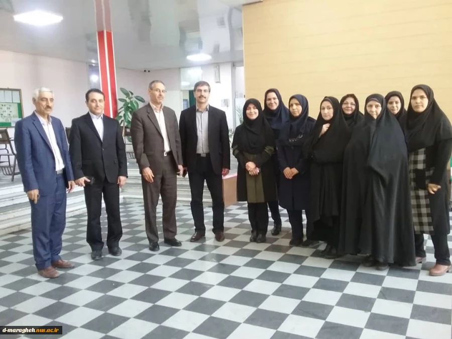 دیدار ریاست محترم دانشگاه فنی حرفه ای استان اذربایجان شرقی با فرماندار محترم شهرستان ویزه مراغه  3