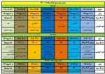 جدول زمان بندی انتخاب واحد  2-1400 2