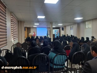 برگزاری کارگاه آموزشی "یادگیری کمک های اولیه، تبدیل اضطراب به اقدام و ضرورت آمادگی در مخاطرات" به مناسبت هفته آموزش در آموزشکده ملی مهارت دختران مراغه  2
