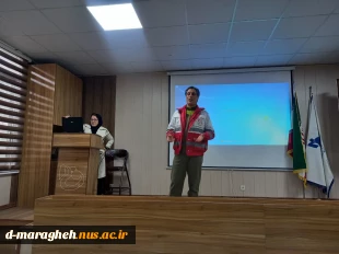 برگزاری کارگاه آموزشی "یادگیری کمک های اولیه، تبدیل اضطراب به اقدام و ضرورت آمادگی در مخاطرات" به مناسبت هفته آموزش در آموزشکده ملی مهارت دختران مراغه  2