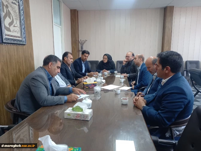 بازدید کارگروه تخصصی هیأت ناتک (نظارت، ارزیابی و تضمین کیفیت) از آموزشکده ملی مهارت واحد مراغه