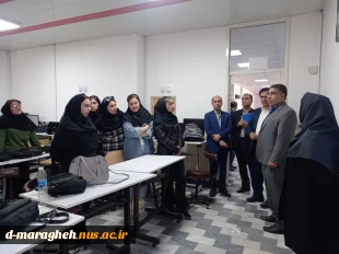 بازدید کارگروه تخصصی هیأت ناتک (نظارت، ارزیابی و تضمین کیفیت) از آموزشکده ملی مهارت واحد مراغه 2