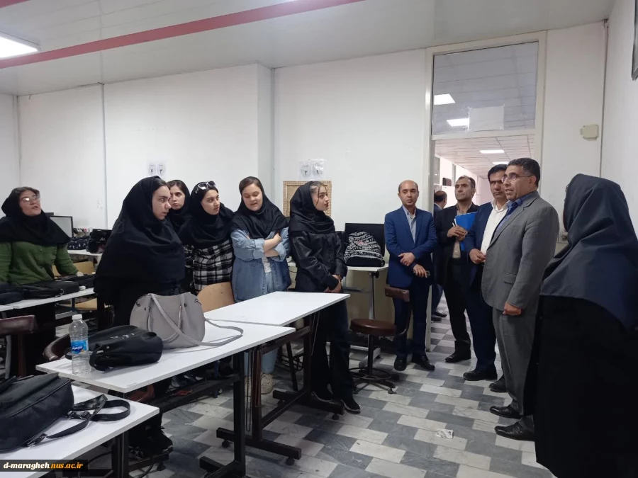 بازدید کارگروه تخصصی هیأت ناتک (نظارت، ارزیابی و تضمین کیفیت) از آموزشکده ملی مهارت واحد مراغه 2