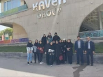 بازدید دانشجویان رشته تربیت کودک از کارخانه شیشه سازی 2