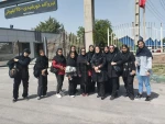 بازدید دانشجویان رشته تربیت کودک از کارخانه شیشه سازی 4