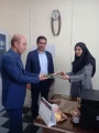 تجلیل از همکاران آموزشکده دختران مراغه بمناسبت روز کارمند