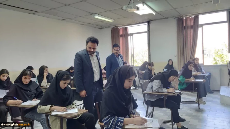 بازدید نماینده نظارت، ارزیابی و تضمین کیفیت دانشگاه ملی مهارت از آموزشکده دختران مراغه
